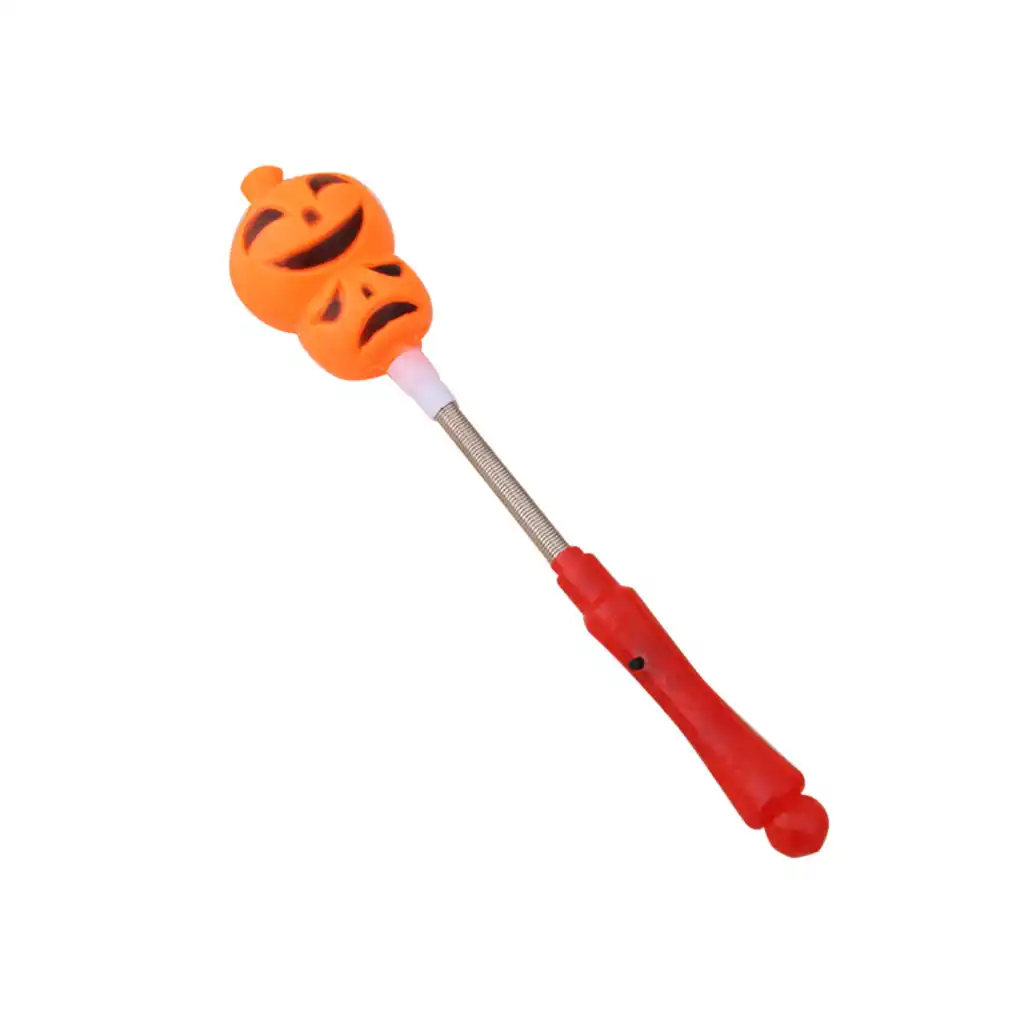 halloween party decoration pumpkin light hand stick light
