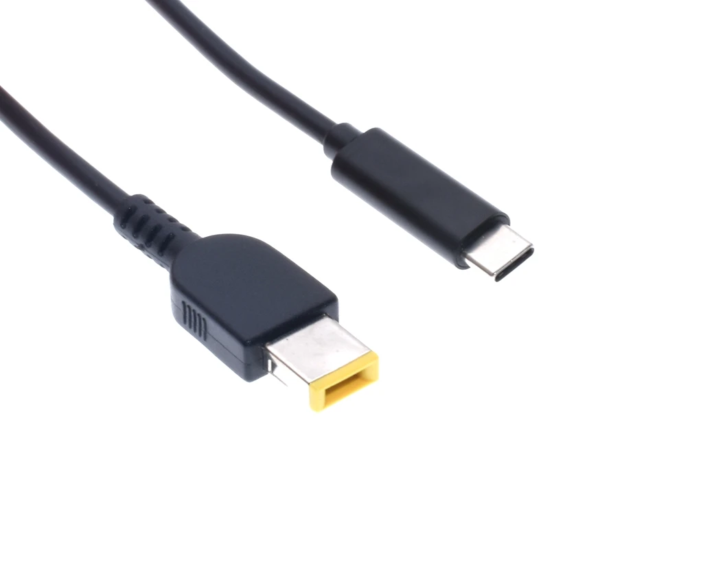 USB 3,1 type C кабель для зарядки угловой PD эмулятор триггер Dc разъем для ноутбука адаптер питания для lenovo Thinkpad X1 Carbon Yoga 13