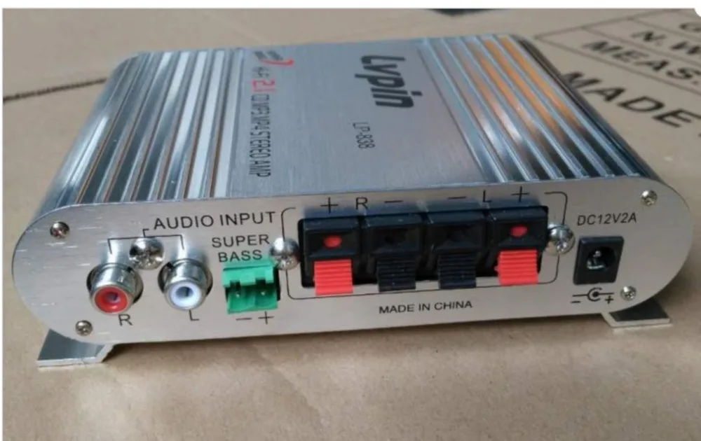 Мини HiFi серебряный 12 В 20 Вт CD MP3 Радио автомобильный двигатель лодка домашний аудио стерео бас динамик усилитель BOOSTRER Verstarker автомобиль