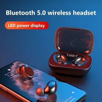 

Bluetooth 5.0 Stereo In-Ear Wireless Earphones with Digital Display Charge Box for xiaomi huawei samsung iphone dropship