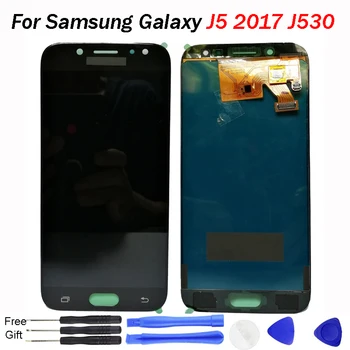 

J530 2017 LCD For Samsung J5 2017N Display Touch Screen Digitizer J5 Pro J530 J530M LCD 5.2'' Adjustable J530F display LCD