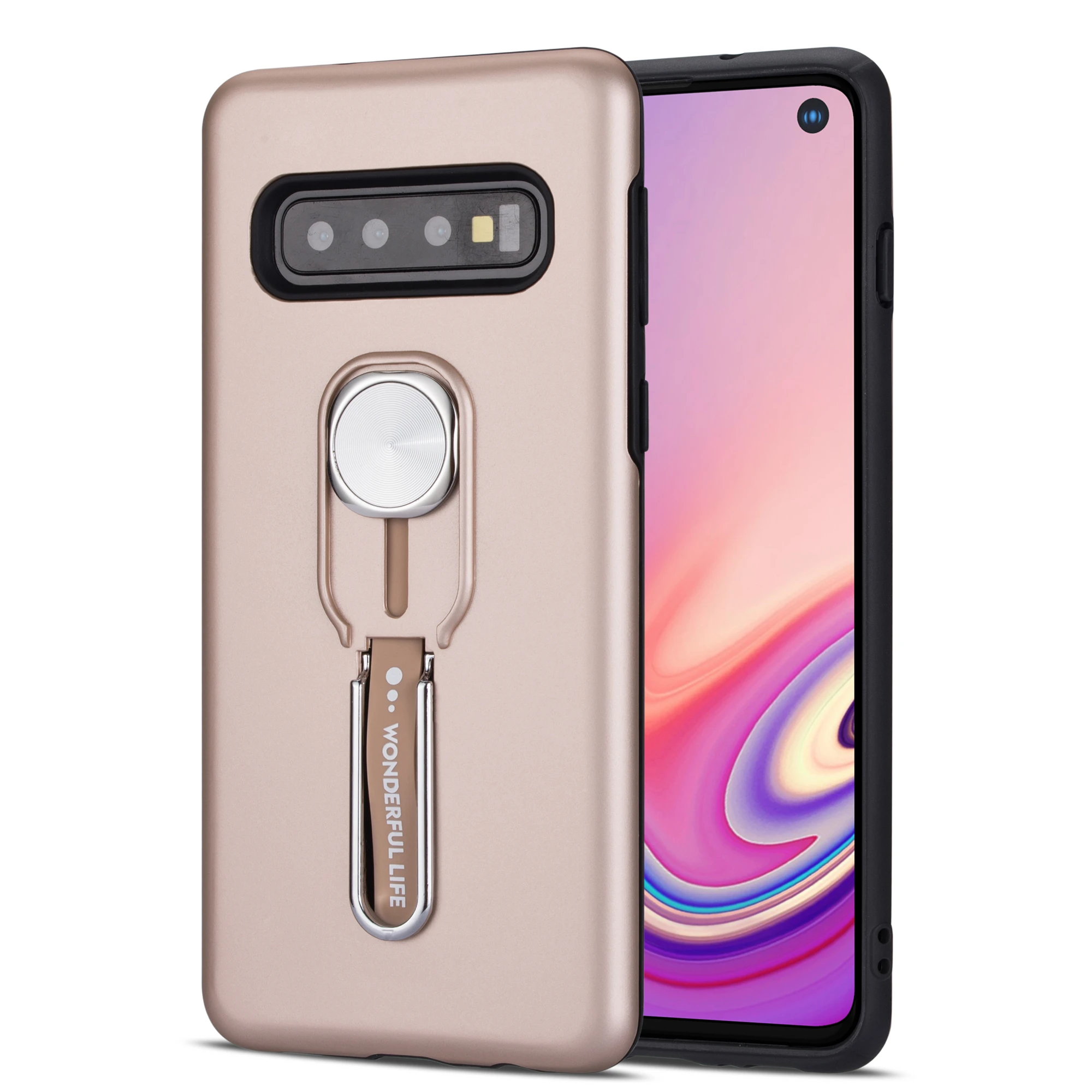 Для samsung s10 King Raytheon серии модный чехол для делового телефона подножка повышенной прочности защита для задняя крышка смартфона