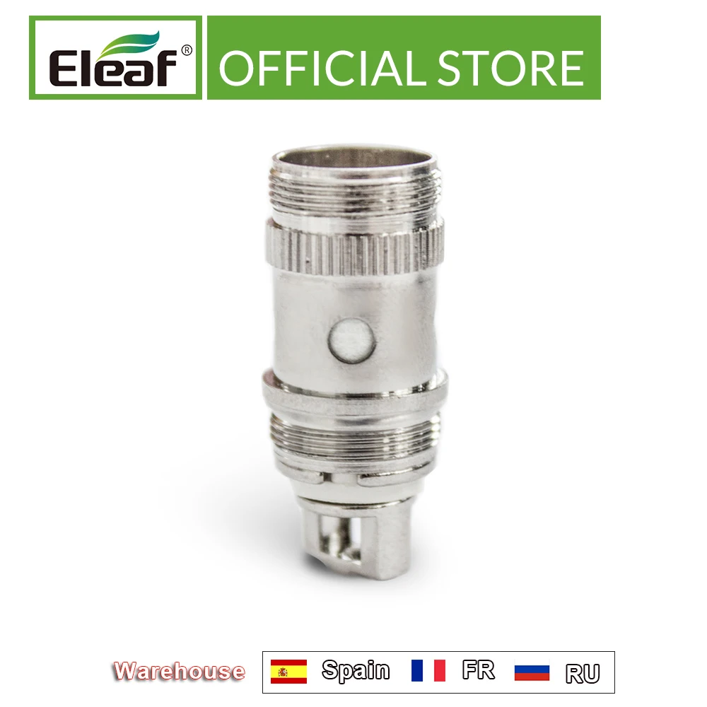 [RU/ES] 5/10 шт. оригинальная головка Eleaf EC 0 3 Ом/0 5 Ом для ijust 2/ijust s/melo 2/melo3 iJust2