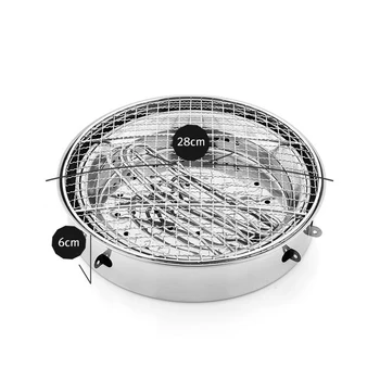 

Camping BBQ Oven Cooking Garden Barbecue Outdoor Stainless Steel Barrel