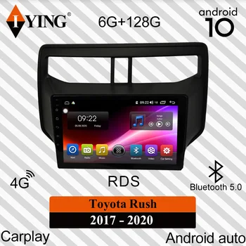 

IYING 8 core Car Radio For Toyota Rush 2017 - 2020 4G Multimedia Video Player Navigation GPS Android 9 autoradio No 2din dvd