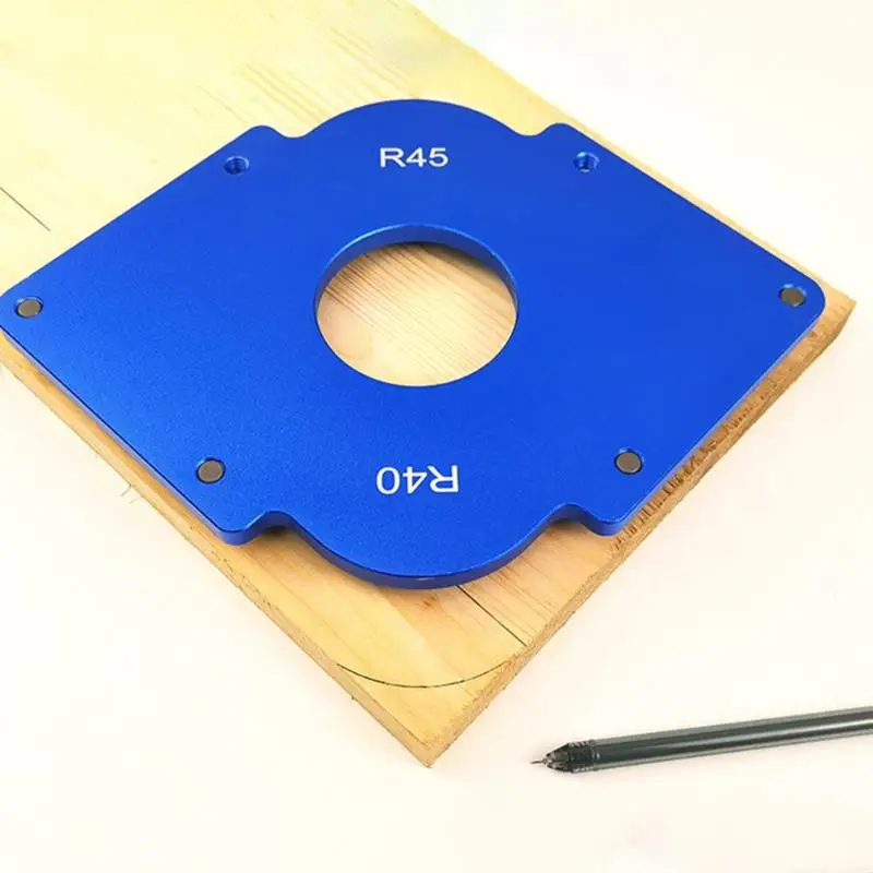 

Radius Wood Trimmer Routers Table Bit Woodworking R Corner Jig Templates