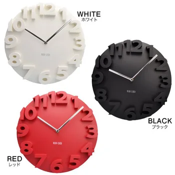 

Originality Mute Wall Clock Decoration Clock Concise Wag-on-the-wall Electronics Clock Electronics Gift Clocks And Watches