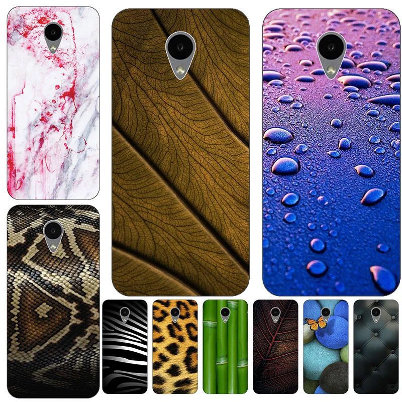 Модный текстурный чехол для телефона Meizu M2 M3 M6 Mini Cover Пластиковый M5 M1 Note роскошные