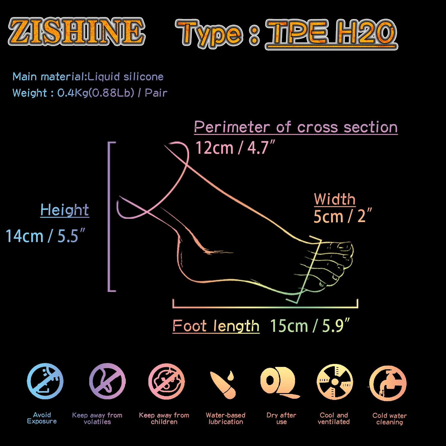 Kids Child Foot Model Full Silicone Length 15cm Simulation Feet Shoes Real Medical Acupuncture Painting Props Display TPE H20