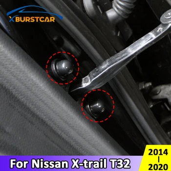 

Xburstcar for Nissan X-trail Xtrail T32 2014-2020 Car Door Stopper Lock Screw Protector Nuts Bolts Cover Cap Accessories