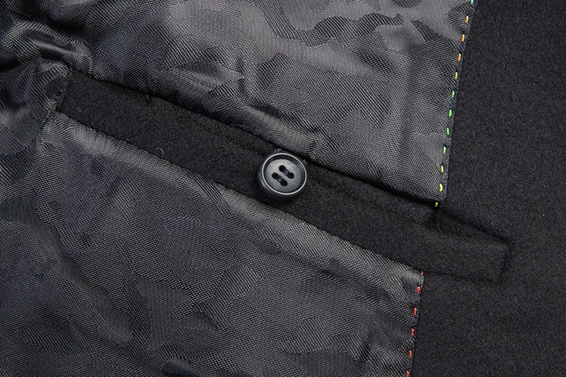 Модная мужская шерстяная смесь, дизайнерское шерстяное пальто Manteau Homme, Длинные мужские повседневные дизайнерские куртки, пальто для мужчин, Abrigo Largo Hombre