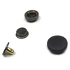 20sets Black Snaps T3T5 T8 buttons top cover Black and white nylon Buttons Plastic snaps button Rivet Button accessories 3