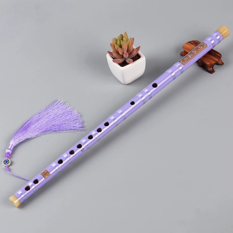 Yunnan одна секция бамбуковая флейта Flauta Instrumento музыкальная E F G ключ flauta chinesa Dizi поперечная флейта открытое отверстие muzyka