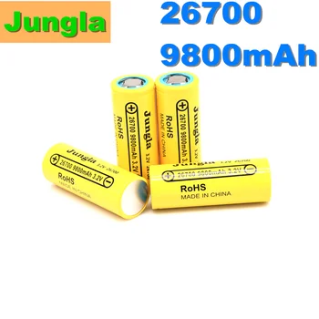 

3.2V 26700 9800mAh LiFePO4 Battery 3C Continuous Discharge Maximum 5C High power battery For Electric car scooter Energy storage