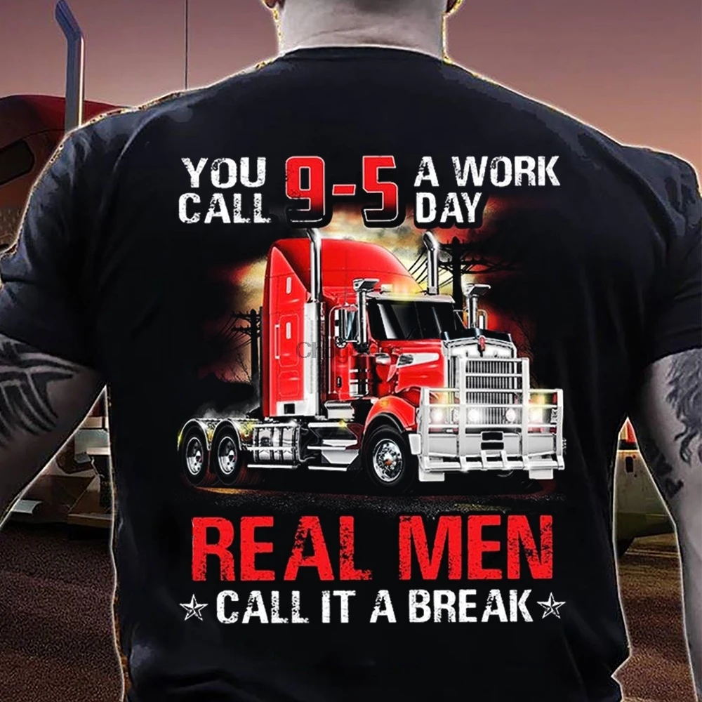 Футболка с надписью You Call 95 A Work Day |
