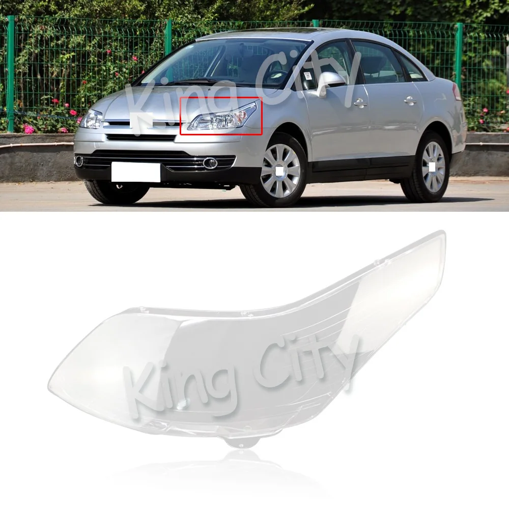 CAPQX для Citroen C-Triomphe 2008-2010 передняя фара, фара, водонепроницаемый яркий абажур, крышка корпуса