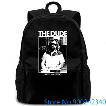 

Ripple Junction Big Lebowski Dude Photo Adult Original Novelty Newest Letter Print women men backpack laptop travel school