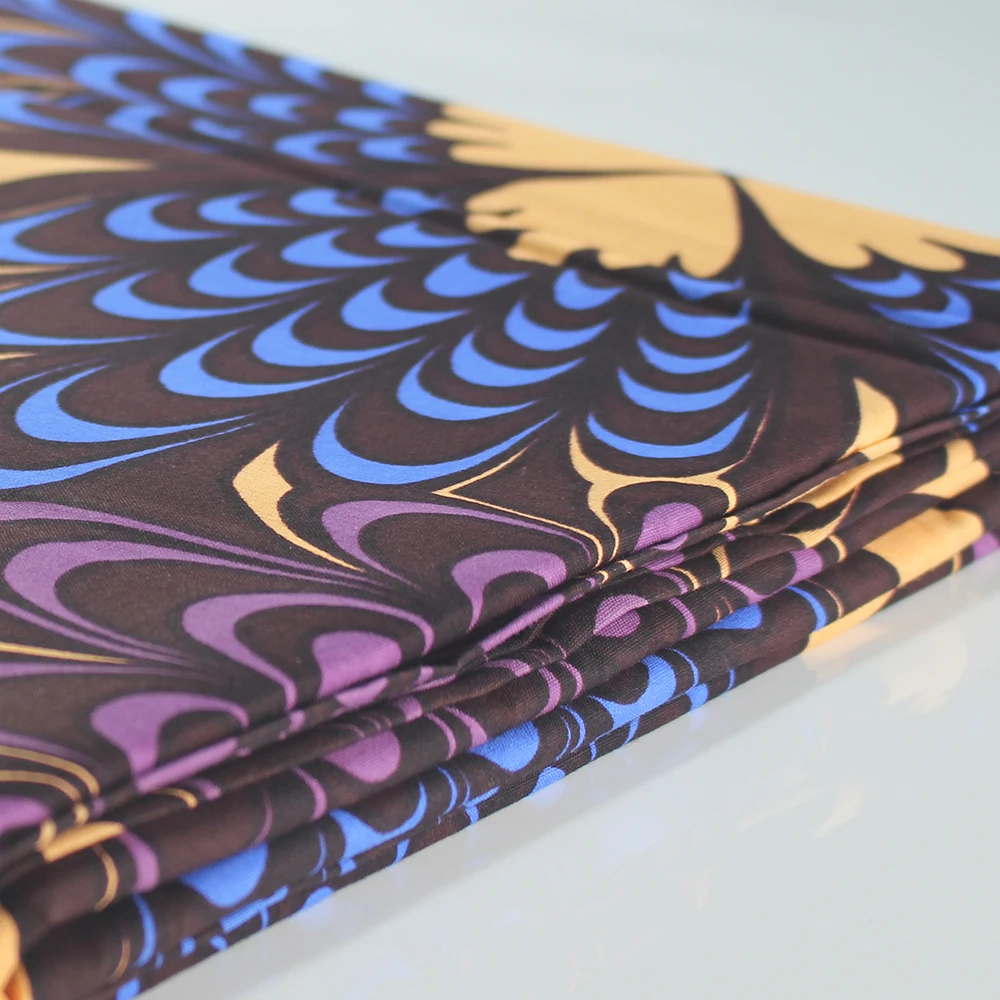 Ankara Fabric Best Quality Veritable Dutch Real Wax Dutch Wax African Printed Batik Fabric Cotton Nigeria