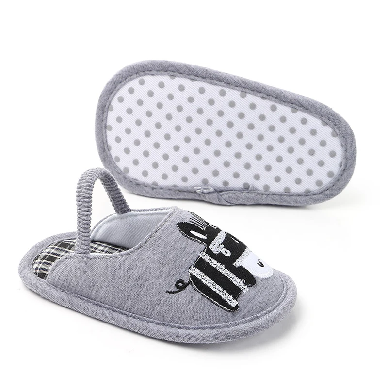 Г. Обувь для новорожденных мальчиков и девочек от 0 до 18 месяцев мягкая детская подошва хлопковые тапочки противоскользящая детская кроватка