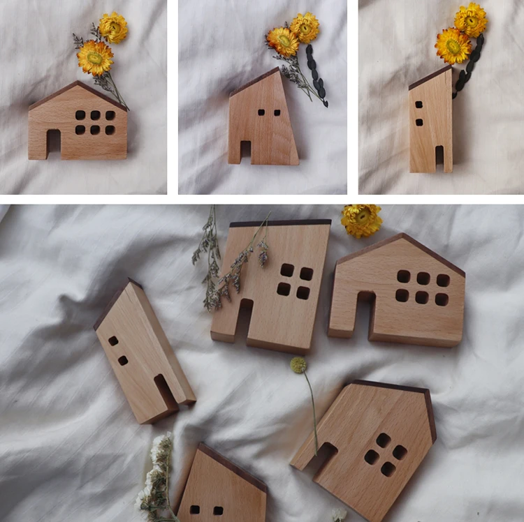 Japan-Style-Wooden-House-Ornaments-Nordic-Handmade-Home-Decoration-Wood-Architecture-Miniature-Craft-Work-Kids-Nursery-Decor-015