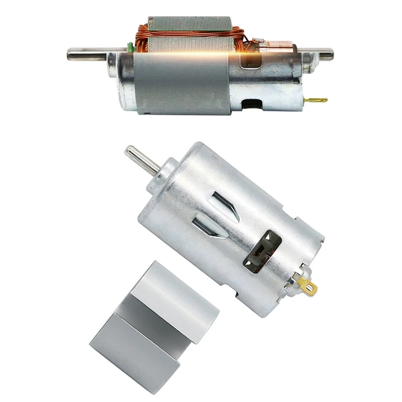 775 DC Мотор DC 12 V-36 V 3500-9000 RPM шарикоподшипник большой крутящий момент высокой мощности Низкий уровень шума Горячая продажа электронный