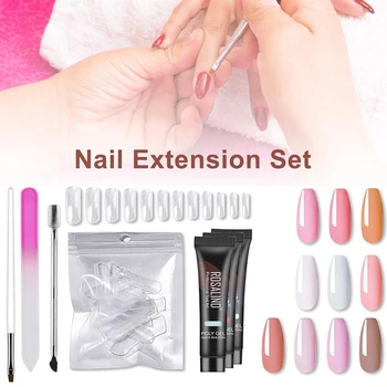 

15ML Phototherapy Extension Gel Set Crystal Quick Extension Liquid Package UV Nail Gel Nail Extension Nail Polish