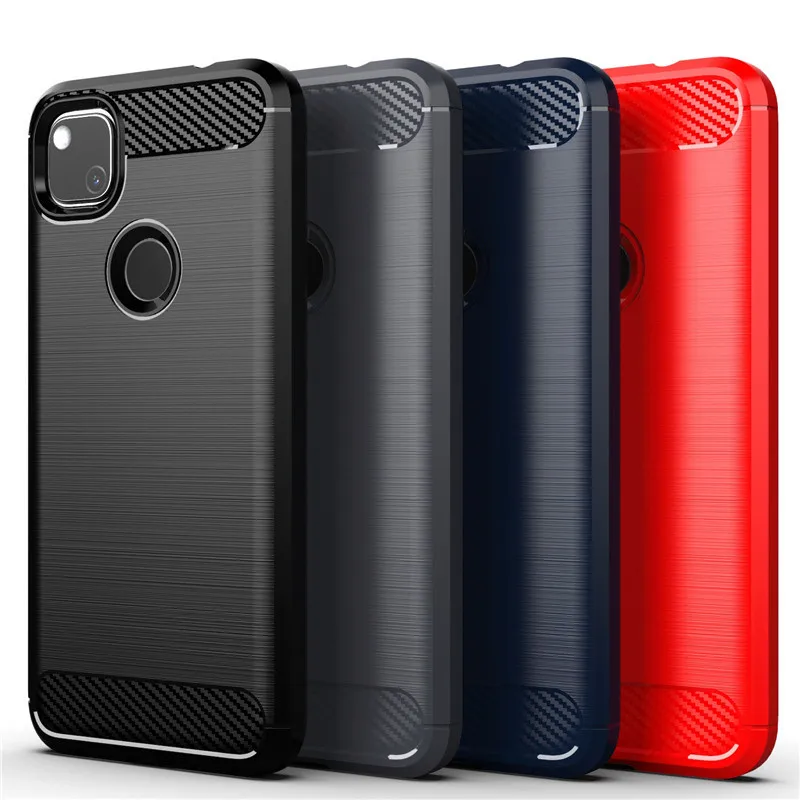 Per La Copertura Di Caso Di Google Pixel 4A Per Google Pixel 4A Coque Antiurto In Silicone Della Copertura Del Respingente Per Google Pixel 2 3 4 5 Xl