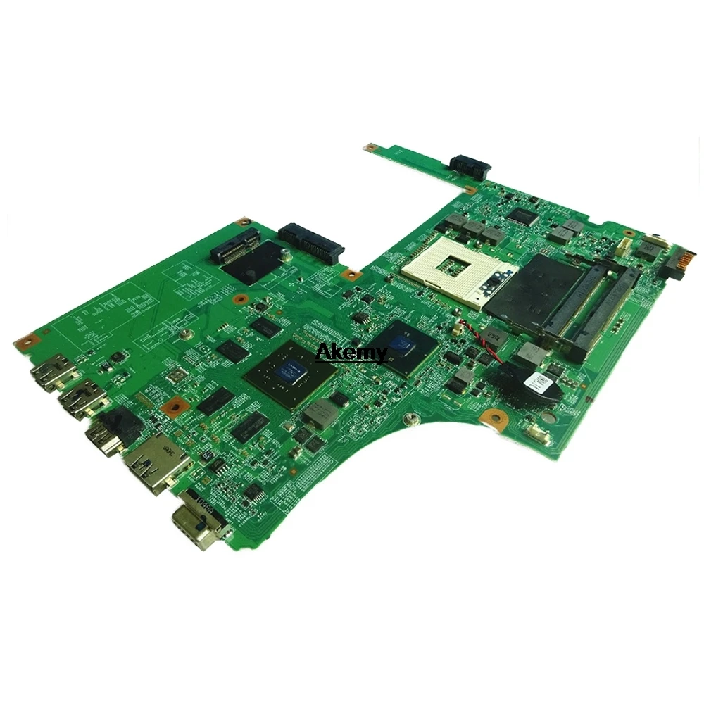 Akemy CN-0WTW8F WTW8F для DELL V3700 Материнская плата ноутбука HM57 GT330M 1 ГБ DW70 09290-1 48.4RU06.011 основная плата