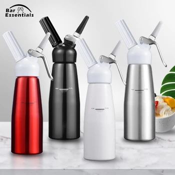 

High Quality 500ML Durable Stainless Steel Cream Whippers Metal Whipped Cream Dispenser Siphon Dessert Tools Good Packing