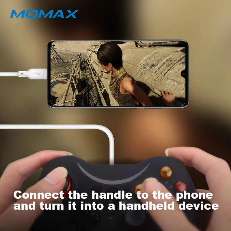 MOMAX DF2 USB C адаптер(usb-c-USB 15 см) 480 Мбит/с высокоскоростное подключение usb соединение ручка планшет с клавиатурой и мышью