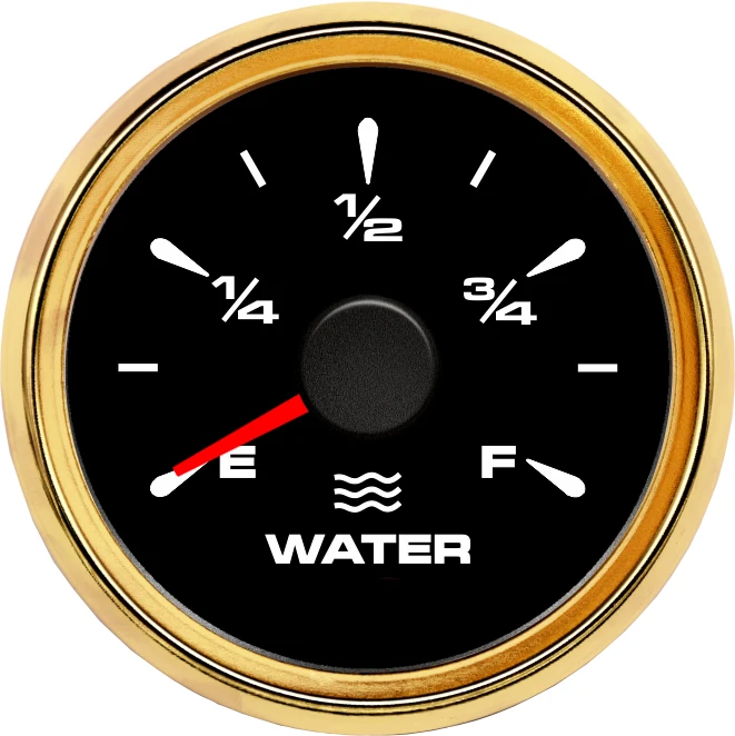 52 мм автомобильный Грузовик измеритель уровня воды Индикатор 8 цветов подсветка 12 В/24 В измеритель уровня воды для авто грузовик автомобильный измеритель - Color: 802-00008