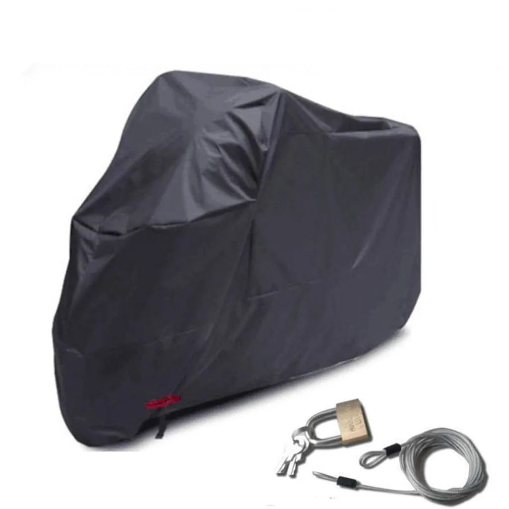 Braided Steel Car Motocycle Cover Cable with Laminated Steel Padlock, 70cm Cable Wide Lock