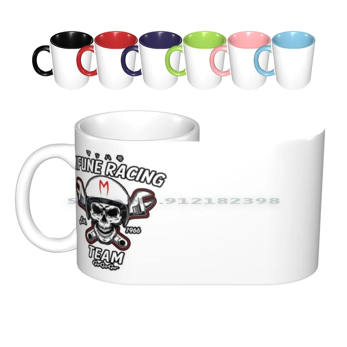 Mifune Racing (Per Camicie Leggere) Tazze In Ceramica Tazze Da Caffè Tazza Da Tè Al Latte Anime Go Mach 5 Manga Racer X Speed Creative
