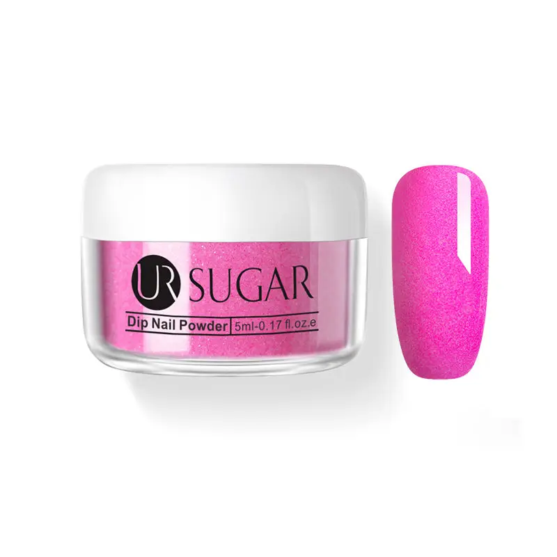 Ur Sugar 5 мл розовый окунутый акриловый порошок натуральный блеск для ногтей без лампы для лечения Dip порошок для ногтей Маникюр для дизайна ногтей - Цвет: Коричневый