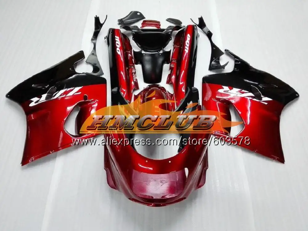 ZX11 для KAWASAKI NINJA ZX-11R 1100 ZX11R 93 94 95 96 97 29CL. 13 ZZR1100 ZX 11R 1993 1994 1995 1996 1997 Обтекатели Горячее предложение зеленый - Цвет: No. 7