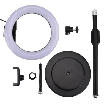

Desktop Ring Led Fill Light Bracket Stand Holder Led Mobile Phone Anchor Beauty Selfie Photography Fill Light