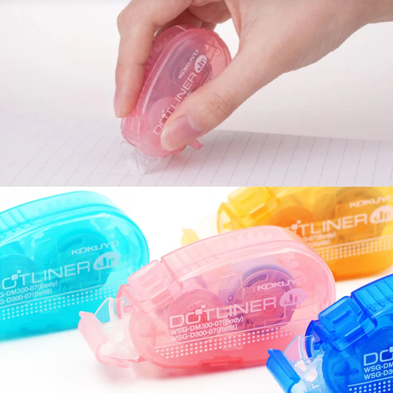 Скрапбукинг Petit одноразовый контейнер для клея Dot Liner коррекция двусторонний скотч клейкая лента Бумага студенческий канцелярский Тип заправки