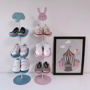 

Children Cartoon Creative Shoe Rack Adjustable Finishing Home Shelf Adjustable Shoe Care Dormitory Shoe Cabinet Shoe Storage