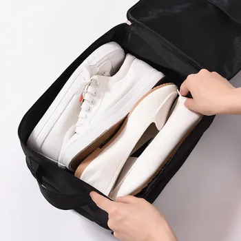 

Tavel Shoes Bag Portable Shoes Storage Bags Multifunction Shoes Sorting Travel Organizer Dustproof Breathable Packing Cube Bags
