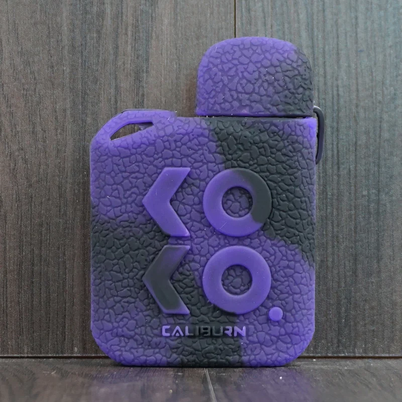 Uwell Caliburn KOKO 2 용 보호 실리콘 케이스, 텍스처 커버, 고무 슬리브, 쉴드 랩 스킨, 100 개