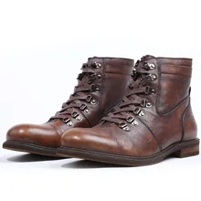 Luxury Brand Fashion New Vintage Charm Mens Boots Genuine Leather Handmade Handsome Bullock Carved Boot For Man Male Luxury Brand Fashion New Vintage Charm Mens Boots Genuine Leather Handmade Handsome Bullock Carved Boot For Man Male