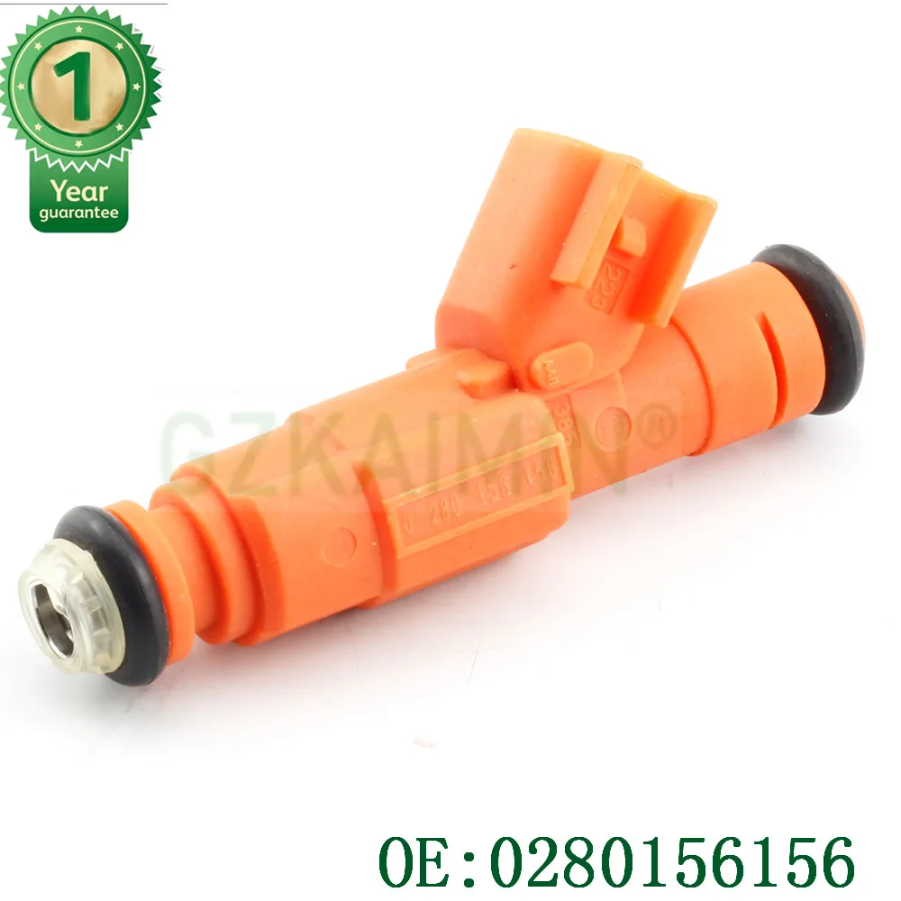 4x Fuel Injector 0280156156 Fits For Ford C Max Mazda 6(old) MPV 2.3