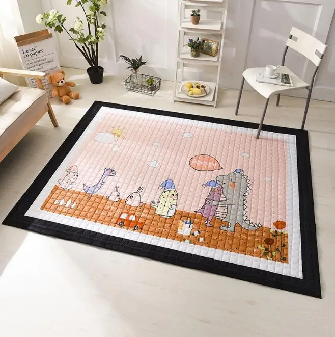 YCQ003A Детский игровой коврик, детский коврик для ползания, Детский развивающий коврик для малышей, коврик для активного отдыха, коврик для малышей, коврик для комнаты с рисунком, YCQ003 - Цвет: YCQ003A