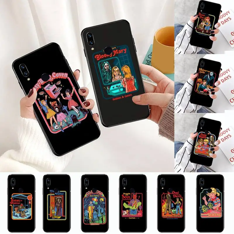 

Let's Summon Demons Graphic Phone Case For Xiaomi Redmi note 4 4X 8T 9 9s 10 K20 K30 cc9 9t pro lite max