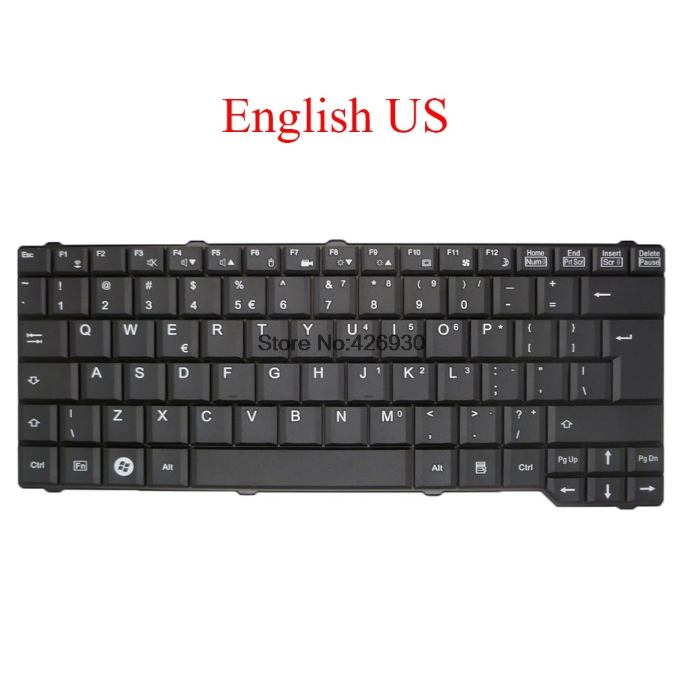 Клавиатура для ноутбука Fujitsu Amilo PA3515 PA3553 PI3525 PI3540 SA3650 NSK-F3001 9J.N0N82.001 HV080229AK Новый