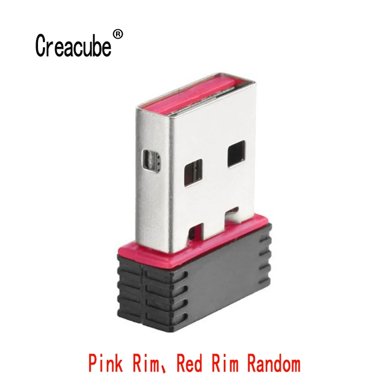 Creacube 150M USB Wifi адаптер приемник сетевая карта 150 Мбит/с мини Usb беспроводной Wi Fi для