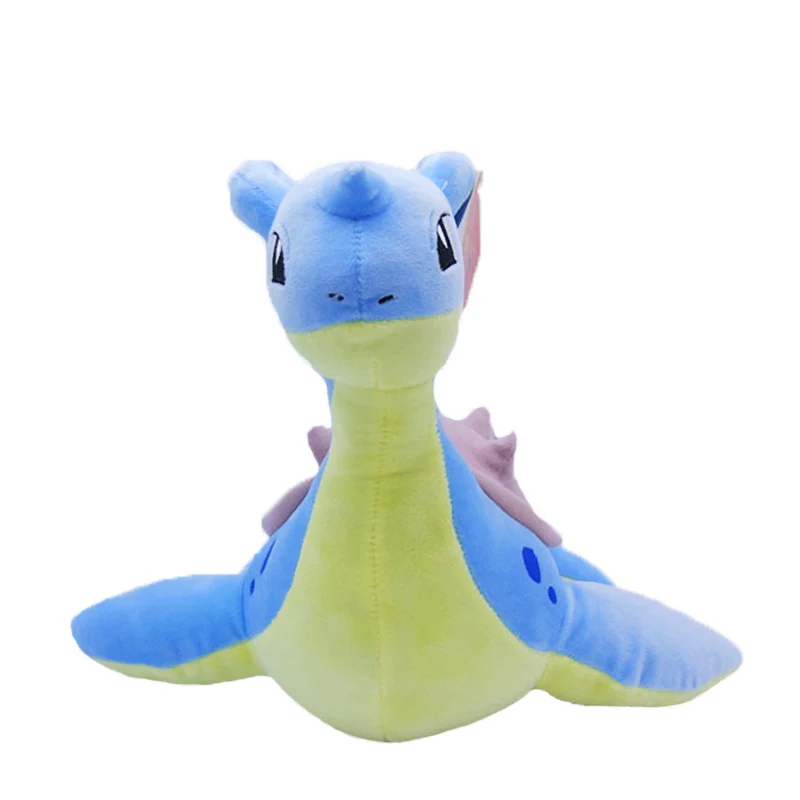 Аниме плюшевая игрушка Lunala Lapras Torterra кукла японского аниме плюшевая игрушка Лучшие подарки для ребенка - Цвет: Lapras