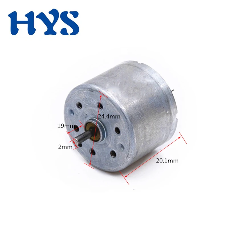 HYS Мотор DC 12 В 9000 об/мин 6 В 4500 об/мин высокоскоростной мини Электрический мотор Реверсивный CW/CCW DC 12 вольт микро моторы DIY DC12 в DIY