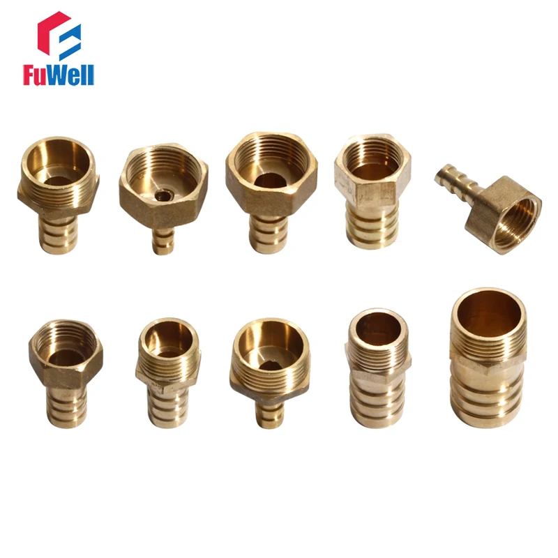 

Brass Pipe Fitting 20mm Male Thread Hose Barb Pipe Joint Fitting 1/2'' Water Oil Gas Brass Pipe Fitting Plug