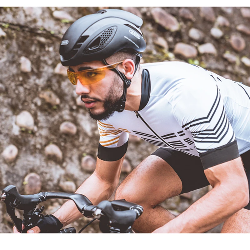 Summer Cycling Set Man Mountain Bike Clothing MTB Bicycle Wear Clothes Racing Maillot Ropa Ciclismo White Cycling Jersey Set